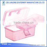 SMALL COLORFUL PLASTIC CLEAR BOX thumbnail-1