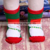 cute knit pattern merry christmas crochet soft warm baby socks cute boot cuffs