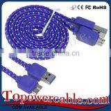 Guangzhou Factory Wholesale Braided Nylon Cell Phone El Usb Data Cable Cords thumbnail-5