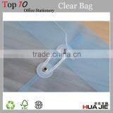 Plastic Clear A4 PP File Folder Bag With Button thumbnail-3