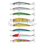 CHMN18 Hard Minnow Fishing Lure Stell Ball Inside Body to Keep Balance thumbnail-6