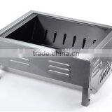 Portable Stainless Steel Charcoal Mini Barbecue Grill thumbnail-3
