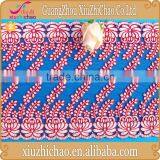 T0520-1China Supplier Fashion OEM Design Corded Lace Trim Floral Voile Saree Border thumbnail-2