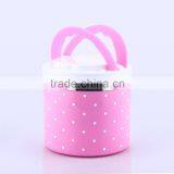 Round Metal Arniss Collapsible Lunch Box