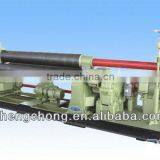 Cold Roller Steel Coil W11S Mobile Roller Levels on Three-roll Bending Machine Rolling Forming Machine W11S 90*2500