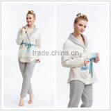 Generous Elegant Binding Pajamas Women thumbnail-1