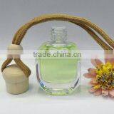 Wooden Cap Glass Refill Empty Car Perfume Diffuse Hanging Bottle thumbnail-2