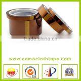 Paint Masking High Temperature Polyester Tape coated with silicon