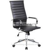New Black Leather Swivel Emes Style New Model Office Chairs thumbnail-5