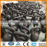 Cast Iron Black Painted Kettlebell thumbnail-1