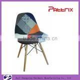 AH-4003 Fabric Beech Wood Leg Leisure Dining Chair thumbnail-1