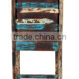 INDIA COLORFUL ROSEWOOD DINING CHAIR , Multi Color DISTRESSED DINING CHAIR thumbnail-5