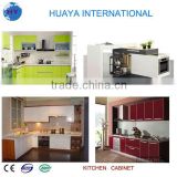 2015 new high quality customized Kitchen cabinets/melamine mdf door kitchen cabinet/white PVC kitchen cabinet