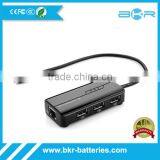 Usb 2.0 Multifuction Hub Usb Type c Hub Perfect Fit for Digital Cameras, PC Fans, Flash Driver