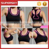 K-91 Woman Sport Tank Top Sexy Sports Bra Top for Ladies Fitness Yoga Bra Yoga Vest thumbnail-2