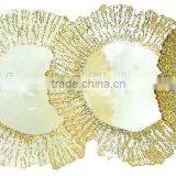 13 Inch Wholesale Charger Plates in Color Painted by Spinning in Cheap Price thumbnail-1