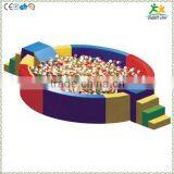 FS-SP-040A Customized Eco-friendly PVC & EPE & Wood Kids Round Indoor Pool Flooring With Sea-balls thumbnail-1
