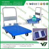 2016 Hot Sale Steel Folding Flat Trolley With 4 Wheels thumbnail-1