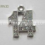 14 Silver Bling Charms For Graduation