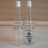 Round bottom Glass vial with conic dropper, for serum bottle use