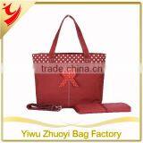 Polyester Material Multi-functional Mummy Handbag Bags with Wet Changing Mat