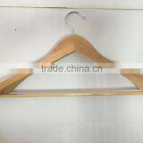 Wooden Hangers With Trousers Bar thumbnail-2