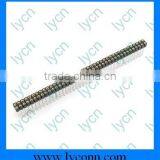 Round Pin Plug Male Female SIP Socket /Pin Connector Pitch : 2.54mm/2.00mm/1.778mm Dual Row