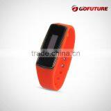 Express Bribase New Promotional Sports Running Pedometer Bracelet Bluetooth Rubber Sport Bracelets for Men