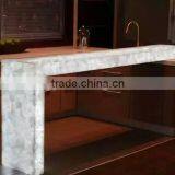 Chian Luxury Renovation White Lighted Onyx Bar Top thumbnail-1