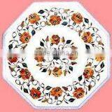 Marble Inlay Table Tops