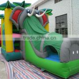 P-CASTLE-007Elephent Inflatable bouncer ,, CE approved bouncy castles, jumping castles