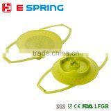 Non Stick Microwave Silicone Vegetable Steamer Basket Insert Cooking Pot thumbnail-1