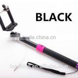 3.5mm Audio Cable Connection Extendable Selfie Stick Monopad Holder for IPhone thumbnail-4