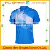 Blue color badminton uniforms/badminton jerseys/badminton wears