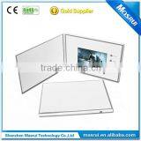 Fashion Handmade Item 4.3 Inch LCD Handmade Card Video Brochure With 2GB Memory