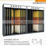 WF003 Wood Bamboo Floor Display Cabinet