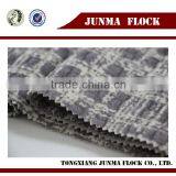 Manufacturer China Textile Fashion Design Check Floral Pattern Three Proofing Print Flocking Sofa Fabric thumbnail-3