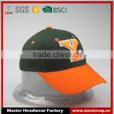 Stylish Adults Size 3D Embroidery Brushed Cotton Twill Baseball Caps With Slide Closure