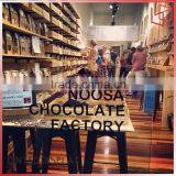 Wooden Floor Display Candy Rack/chocolate Display Cabinet