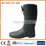 cheap green rubber rain boots