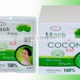 Natural Facial Mask From Coconut Fruit thumbnail-2