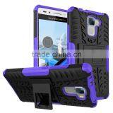 For HUAWEI HONOR 7 PLK-TL01H Armor CASE Heavy Duty Hybrid Rugged TPU Impact Kickstand Hard Cover ShockProof Case thumbnail-5