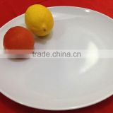 Malaysia Made Melamine 10 inches White Round Dinner Plate