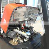 2 Ton Tcm Forklift Manual Dealers With Side Shift Fork and Three Meters Mast thumbnail-4