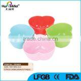 Heart-shaped Kids Carton Plastic Bowl