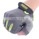 BOER Paired Fitness Sport Gym Exercise Weightlifting Women Half Finger Gloves Magic Tape Non-slip Sports Gloves thumbnail-6