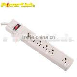 H80160 UL/CUL 6 Outlet Power Strip With Surge Protectors