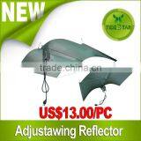 Adjust-A-wing Reflector.adjustable Relfector thumbnail-1