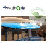 Cloud Printed Finished PVC Stretch Ceiling Film Applied In Bath Hall Ceiling thumbnail-1