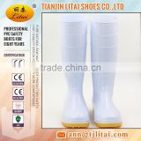 White foodstuff boots,PVC Rain boots, PVC gum boots ,PVC boots,boots